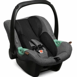 Babyschale Tulip inkl. Zusatzverdeck (Autositz Gruppe 0+) - Diamond Edition - Asphalt