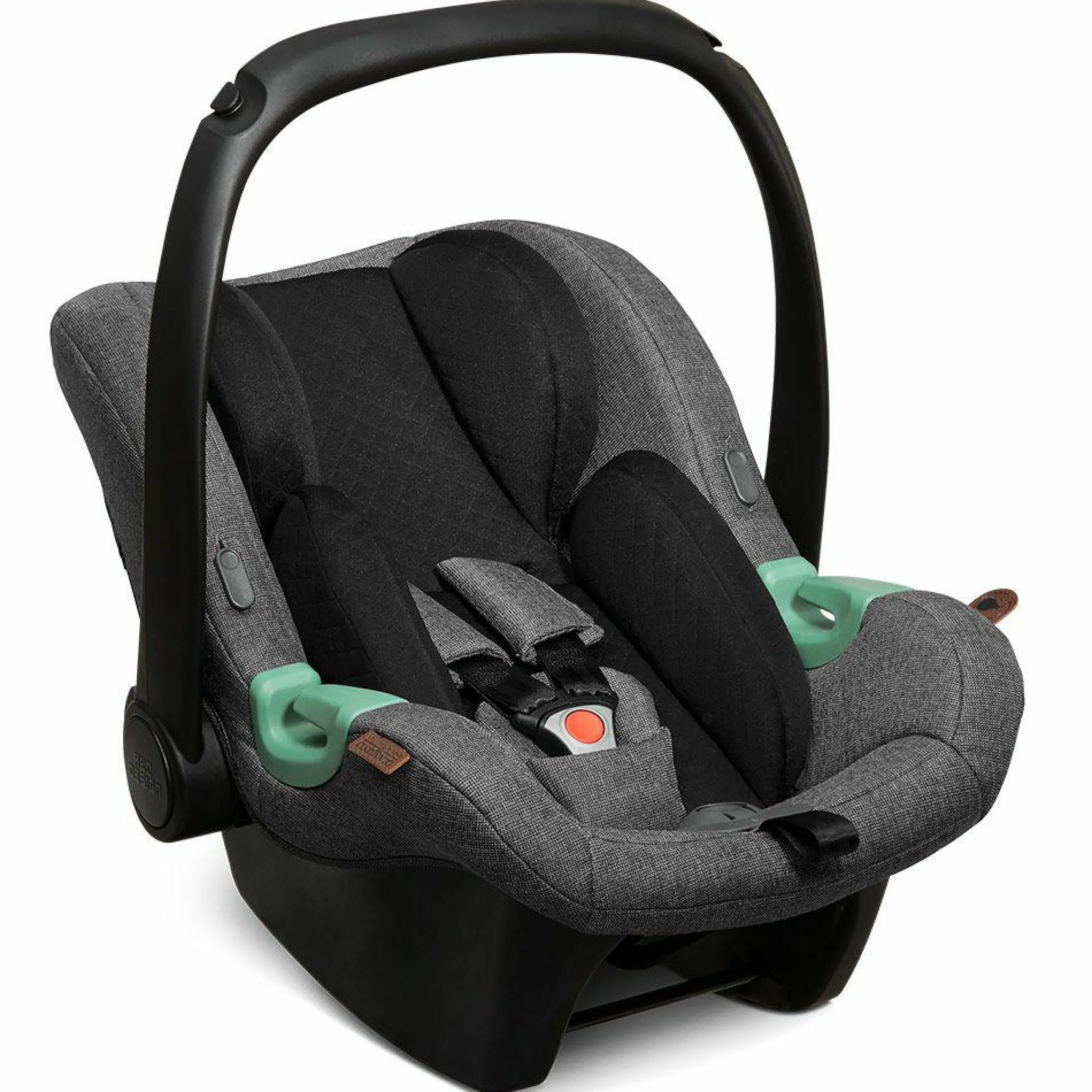 Babyschale Tulip inkl. Zusatzverdeck (Autositz Gruppe 0+) - Diamond Edition - Asphalt
