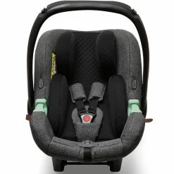 Babyschale Tulip inkl. Zusatzverdeck (Autositz Gruppe 0+) - Diamond Edition - Asphalt