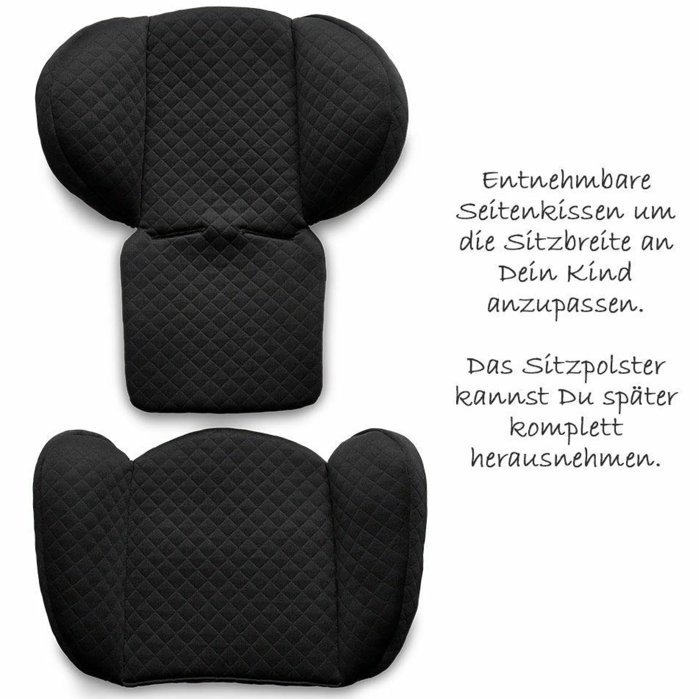 Babyschale Tulip inkl. Zusatzverdeck (Autositz Gruppe 0+) - Diamond Edition - Asphalt