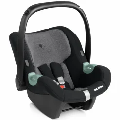 Babyschale Tulip i-Size ab Geburt - 15 Monate (45 cm - 85 cm) inkl. Sonnenverdeck & Sitzverkleinerer - Graphite - Kollektion 2025