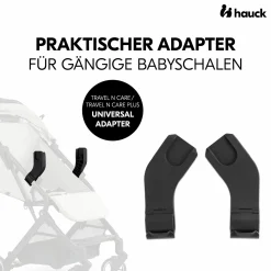 Babyschalen Adapter für Travel N Care - Black