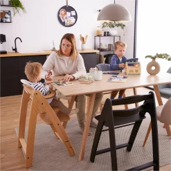 Baby-Sitz für Hochstühle Highchair Baby Seat (Rückenlehne und Schutzbügel) - White
