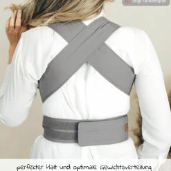 Babytrage Breeze 2.0 Gr. L für Neugeborene von 3,5 kg -15 kg - Pistazie