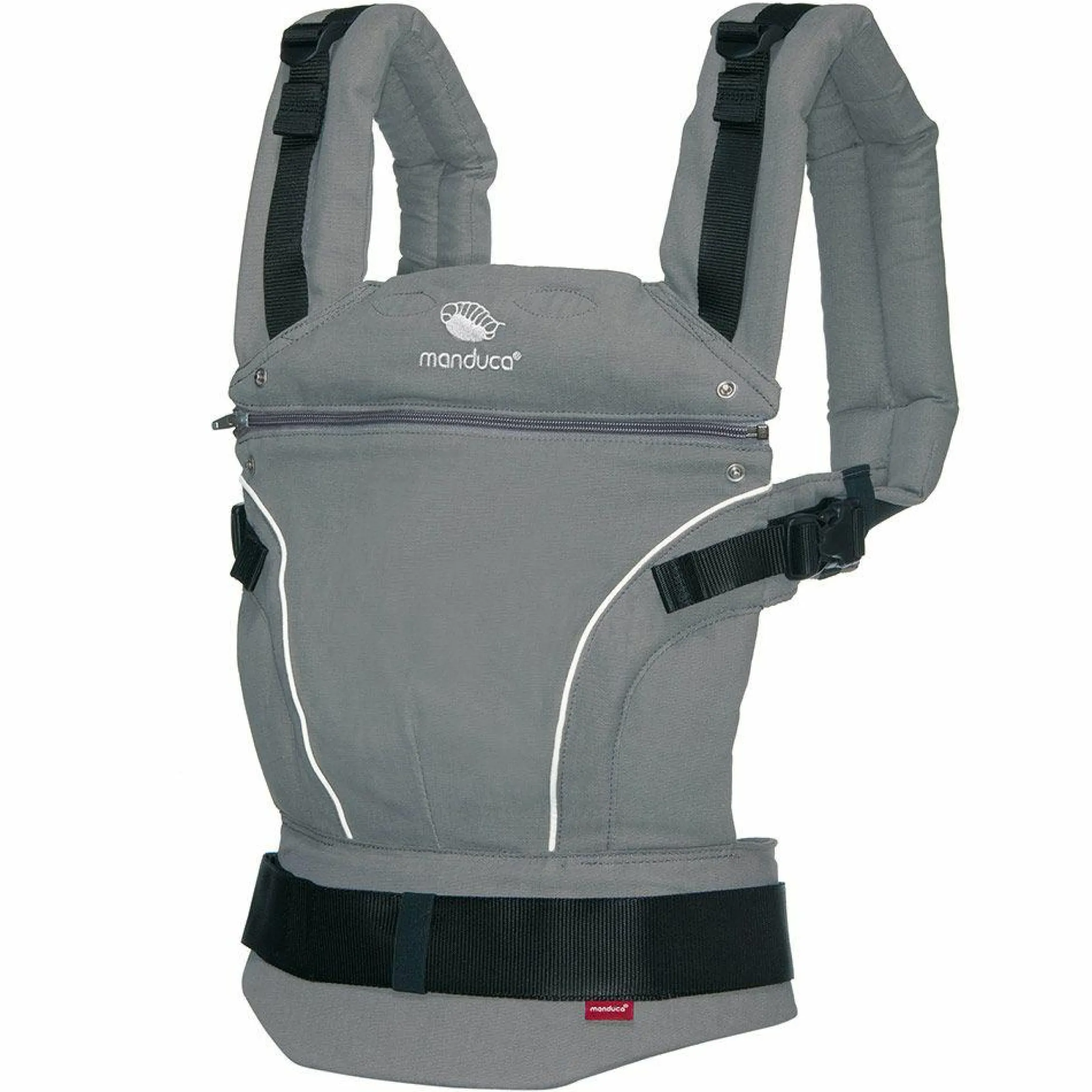 Babytrage Pure Cotton - Dark Grey