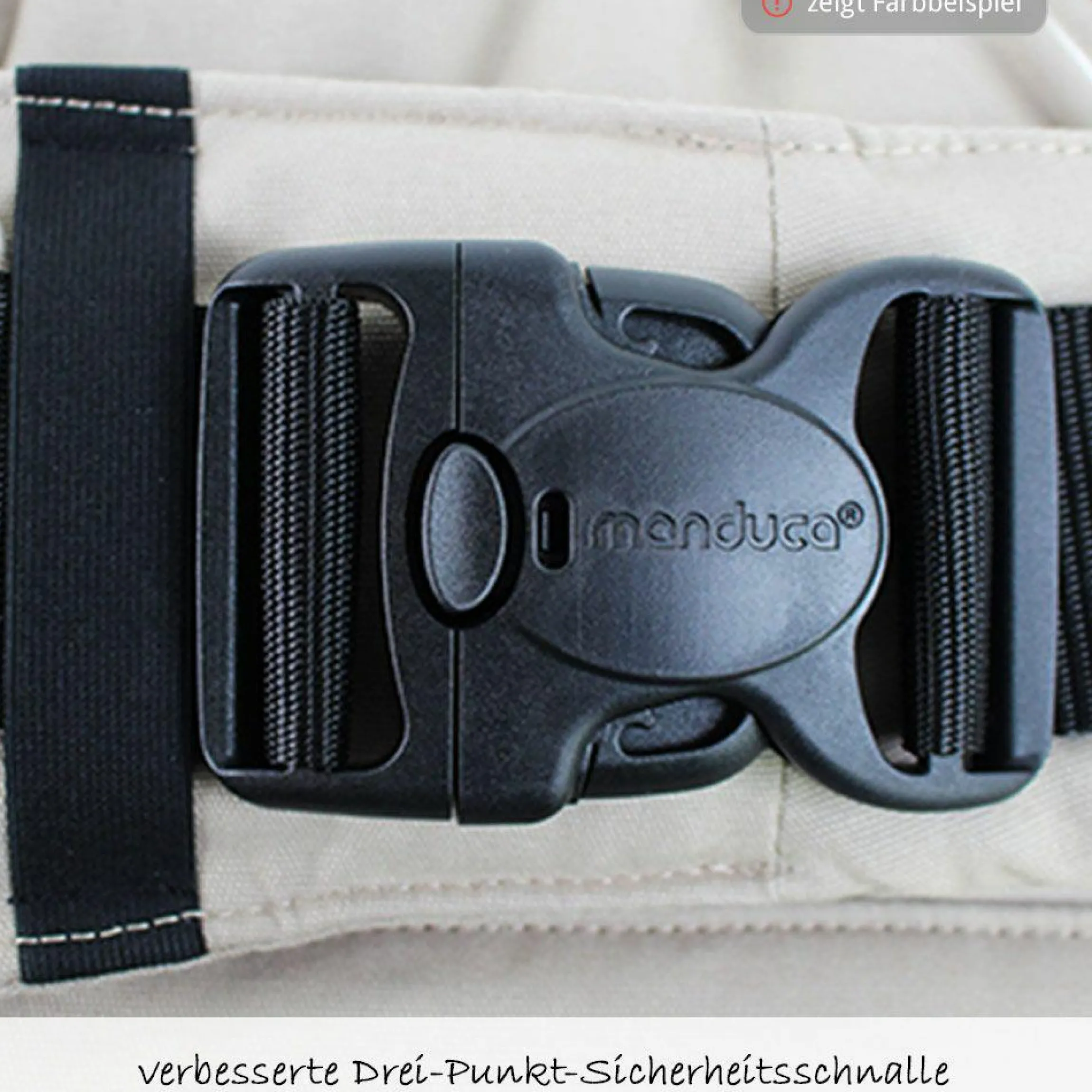 Babytrage Pure Cotton - Dark Grey