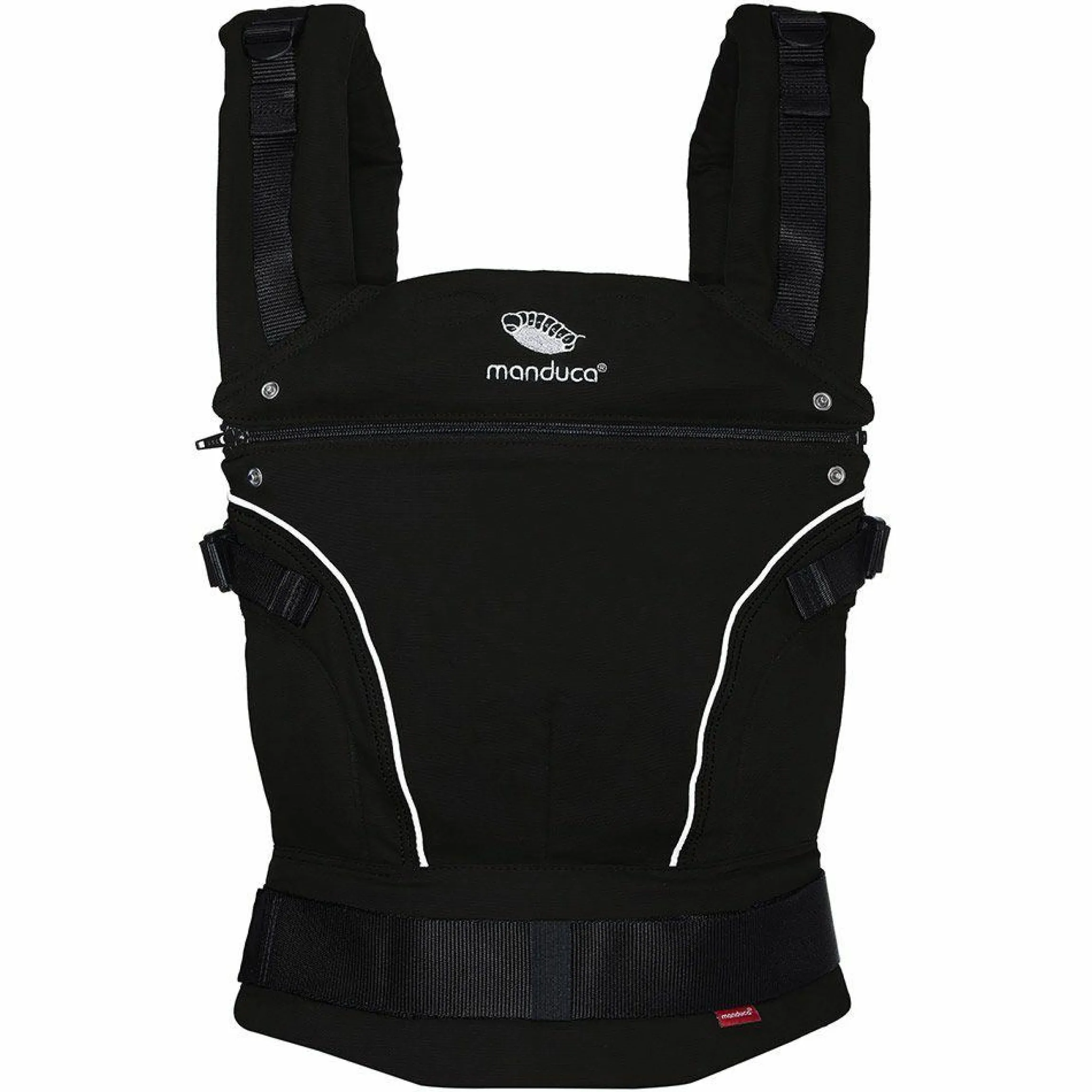 Babytrage Pure Cotton - Night Black