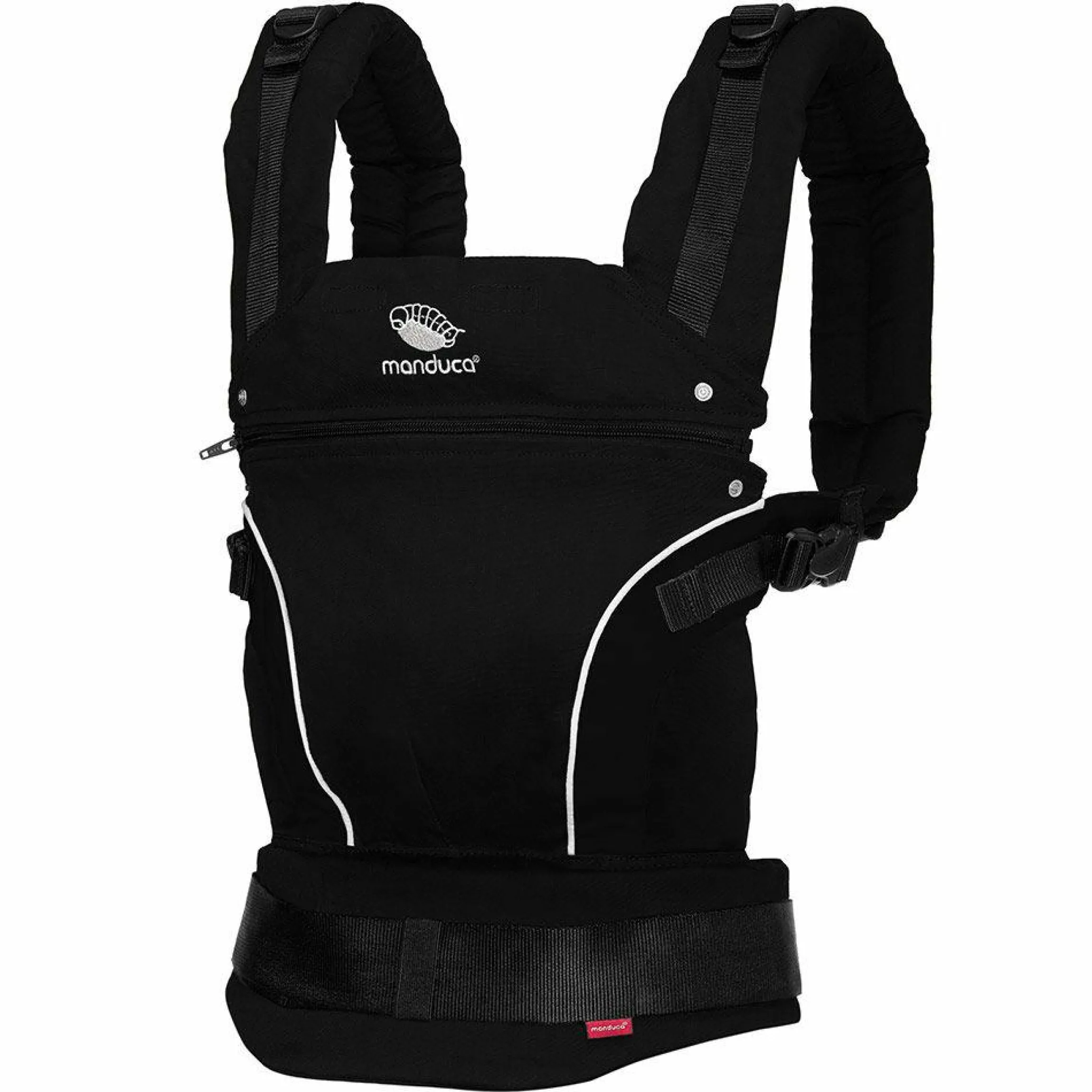 Babytrage Pure Cotton - Night Black