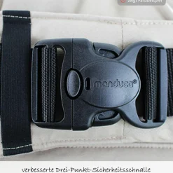 Babytrage Pure Cotton - Night Black