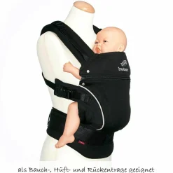 Babytrage Pure Cotton - Night Black