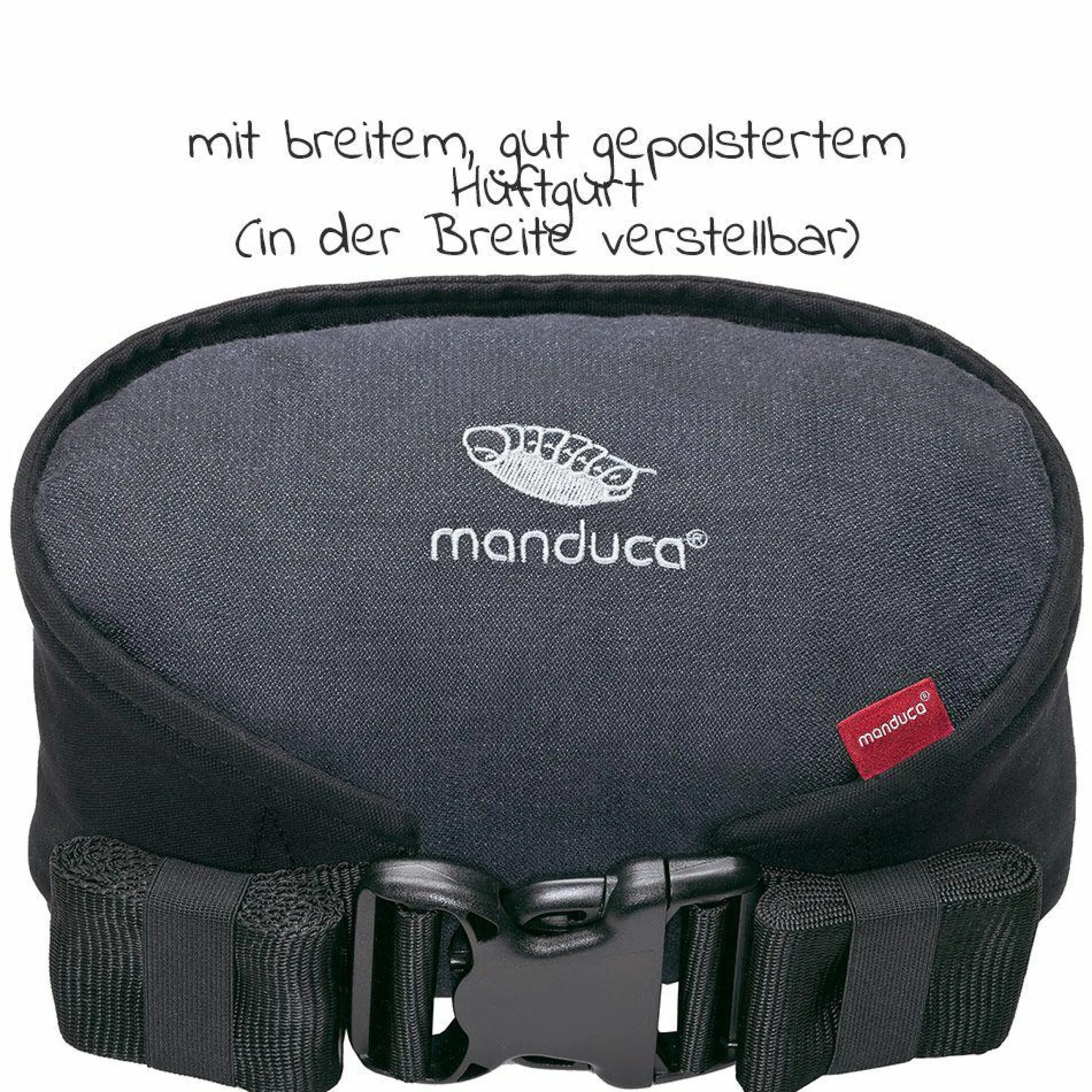 Babytrage Twist - Anthrazit Black
