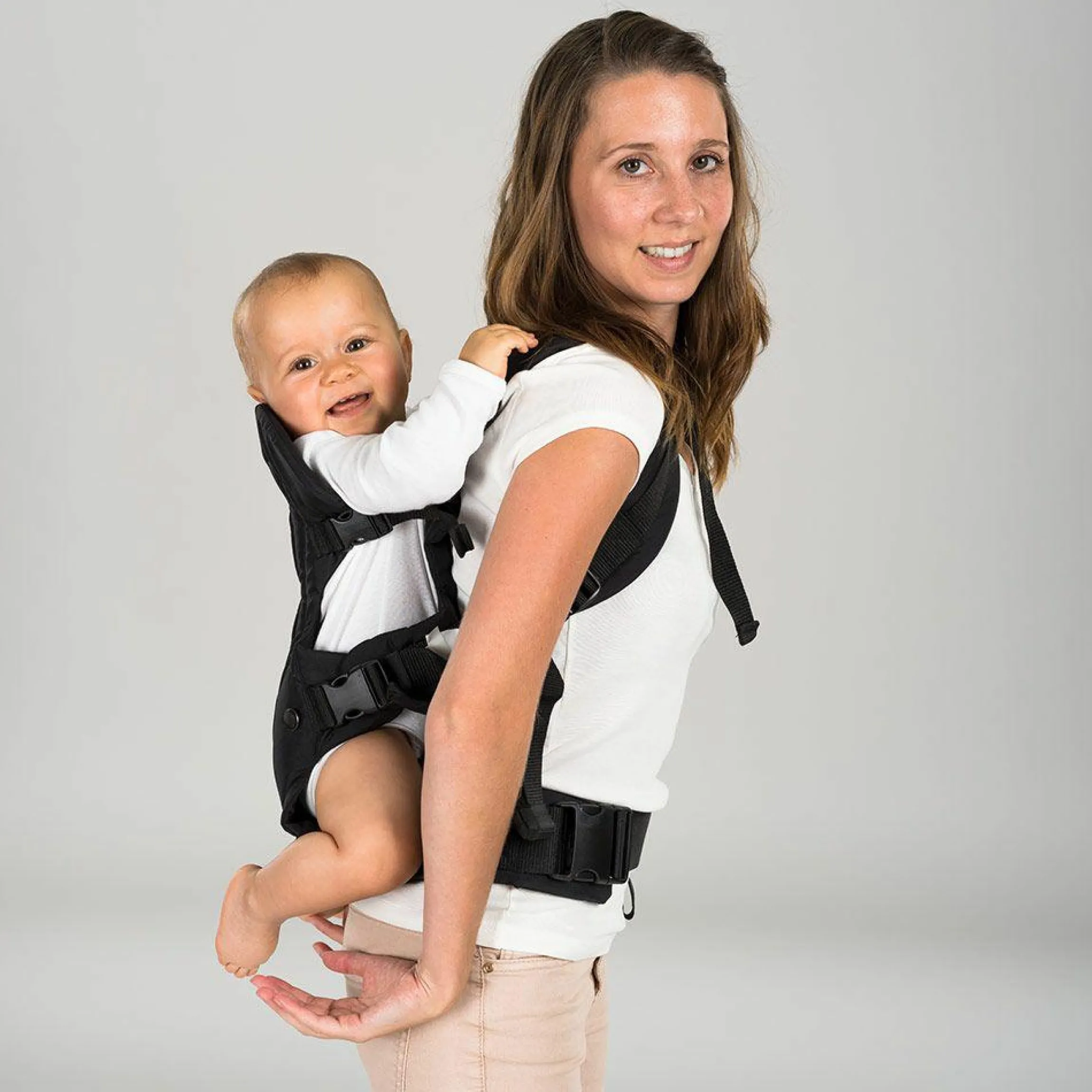 Babytrage Walk 4in1 - Schwarz