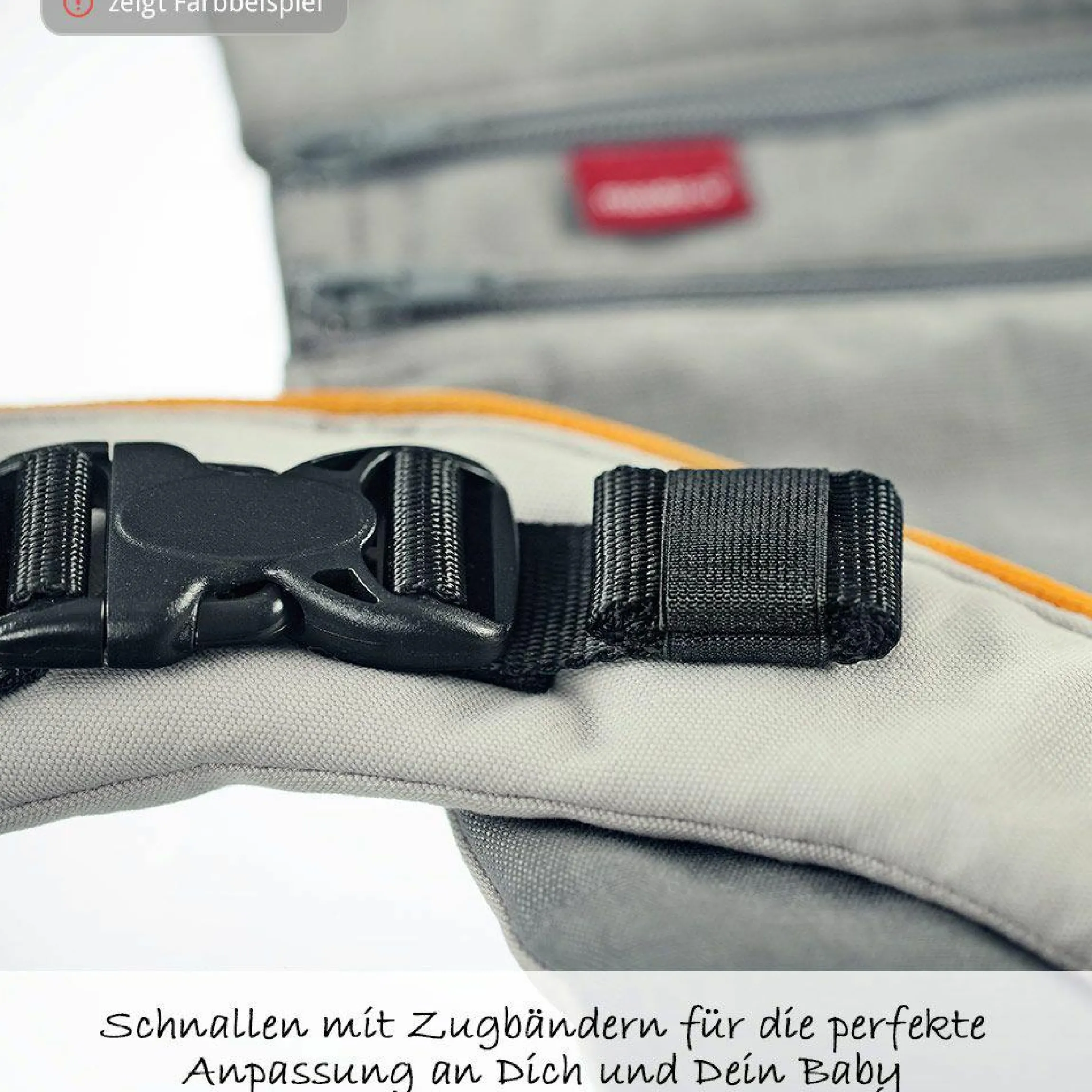 Babytrage XT Cotton - Denimteal Toffee