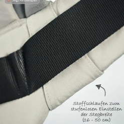 Babytrage XT Cotton - Denimberry Toffee