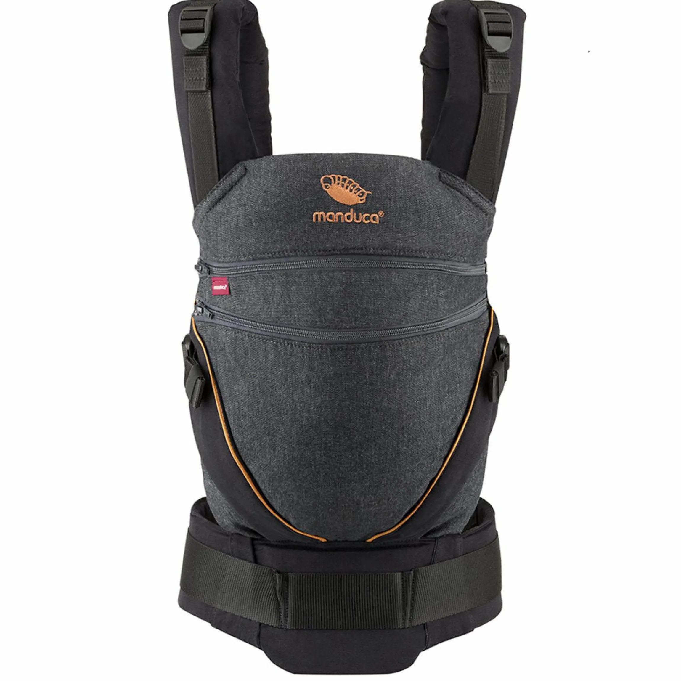 Babytrage XT Cotton - Denimblack Toffee
