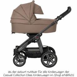 Babywanne / Falttasche Trend inkl. Windschutz & Softline Matratze für alle GTS-Modelle - Happy Feet - Kollektion 2024