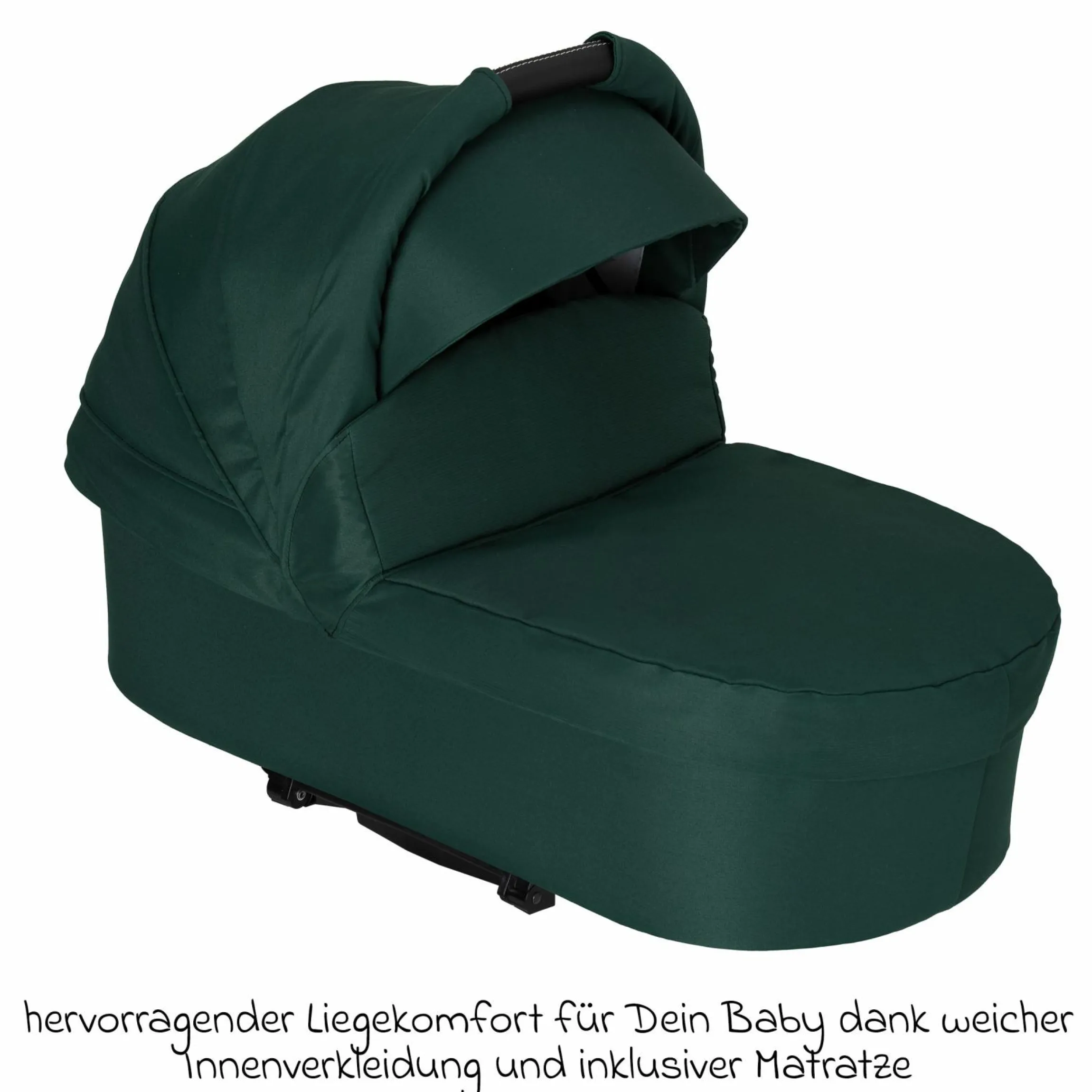 Babywanne / Falttasche Trend inkl. Windschutz & Softline Matratze für alle GTS-Modelle - Panda Family - Kollektion 2024