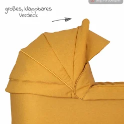 Babywanne / Falttasche Trend inkl. Windschutz & Softline Matratze für alle GTS-Modelle - Panda Family - Kollektion 2024