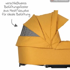 Babywanne / Falttasche Trend inkl. Windschutz & Softline Matratze für alle GTS-Modelle - Navy Stripes - Kollektion 2024