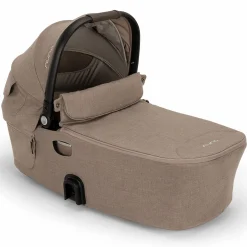 Babywanne DEMI next faltbar ab Geburt bis 9 Monate mit Sichtschutz, Belüftungsfenster inkl. Matratze & Regenschutz - Cedar - Kollektion 2025
