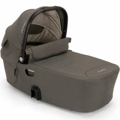 Babywanne DEMI next faltbar ab Geburt bis 9 Monate mit Sichtschutz, Belüftungsfenster inkl. Matratze & Regenschutz - Granite - Kollektion 2025