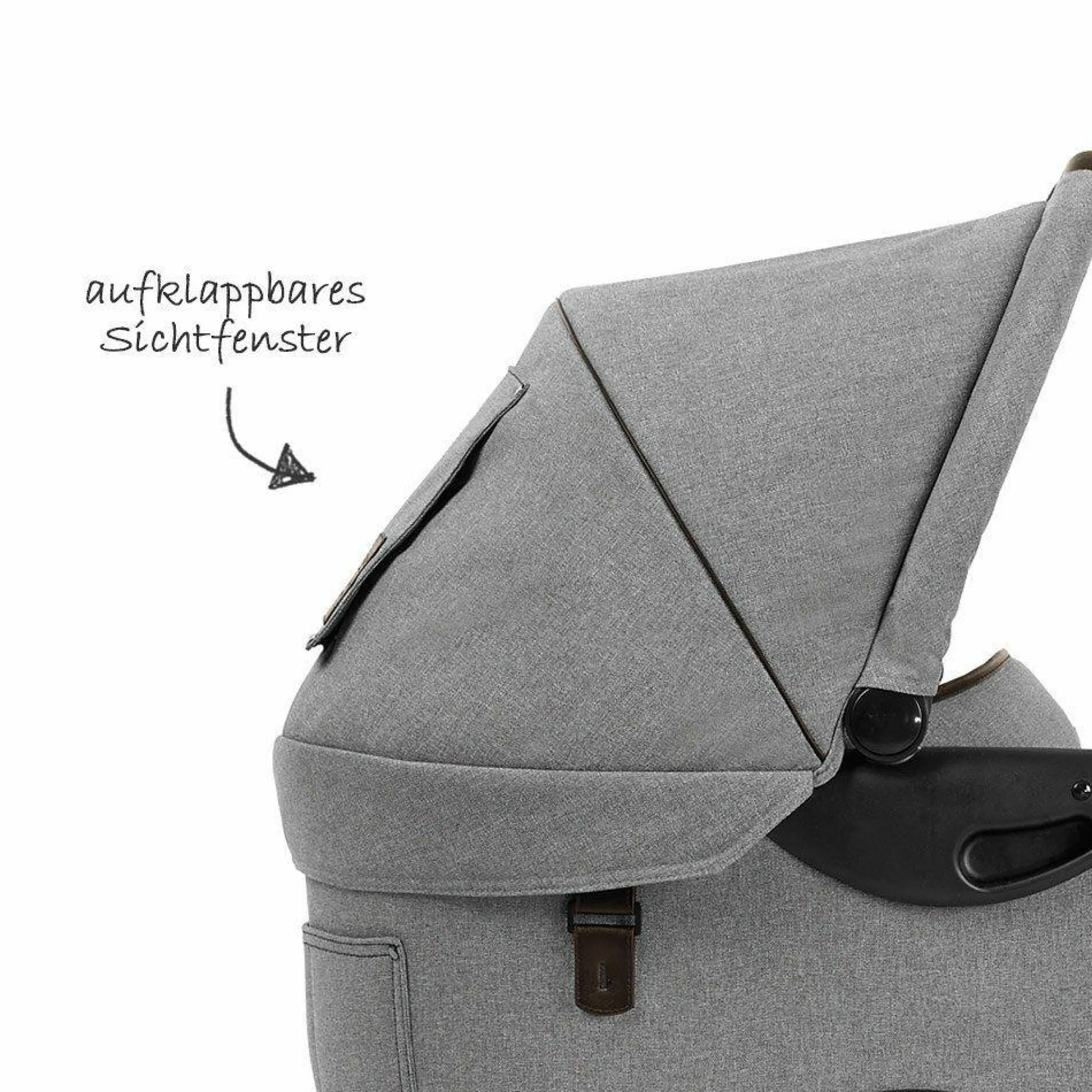 Babywanne Farmer Mist für EVO - Grau Melange