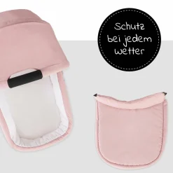 Babywanne für Buggy Colibri - Melange Rose