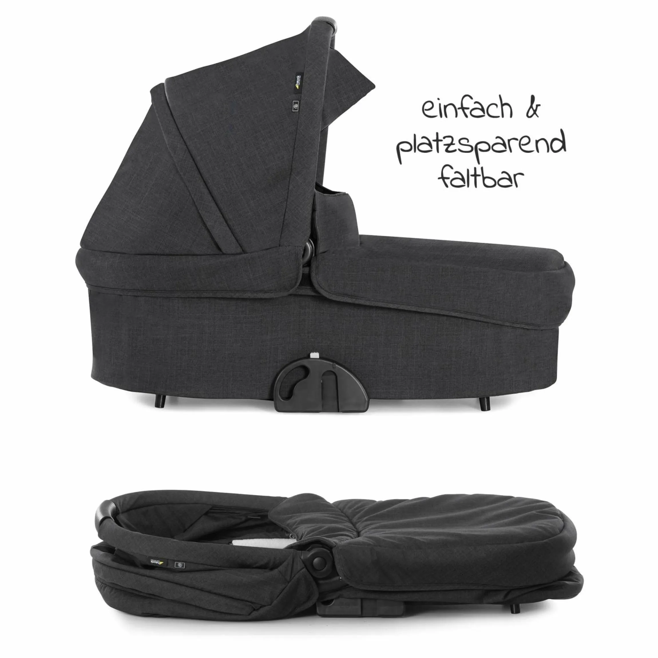 Babywanne für Buggy Colibri - Melange Black