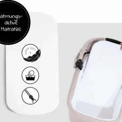 Babywanne für Buggy Colibri - Melange Beige