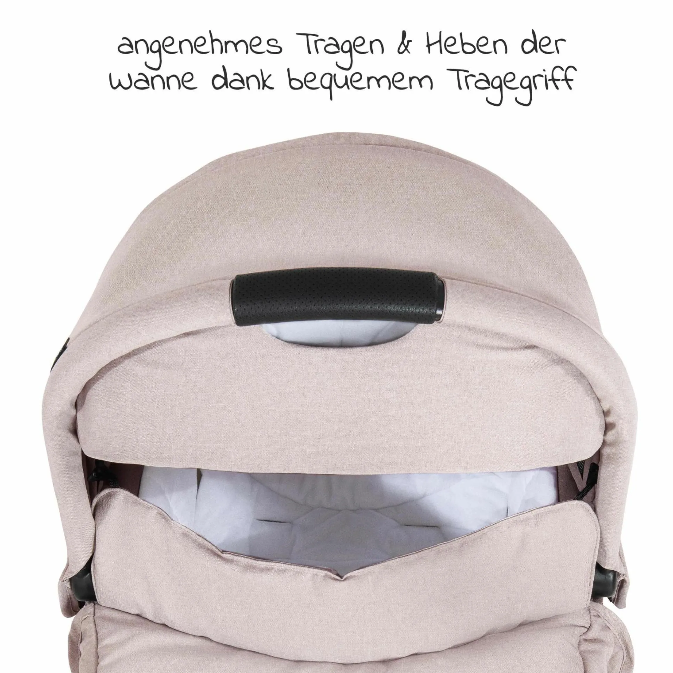 Babywanne für Buggy Colibri - Melange Beige