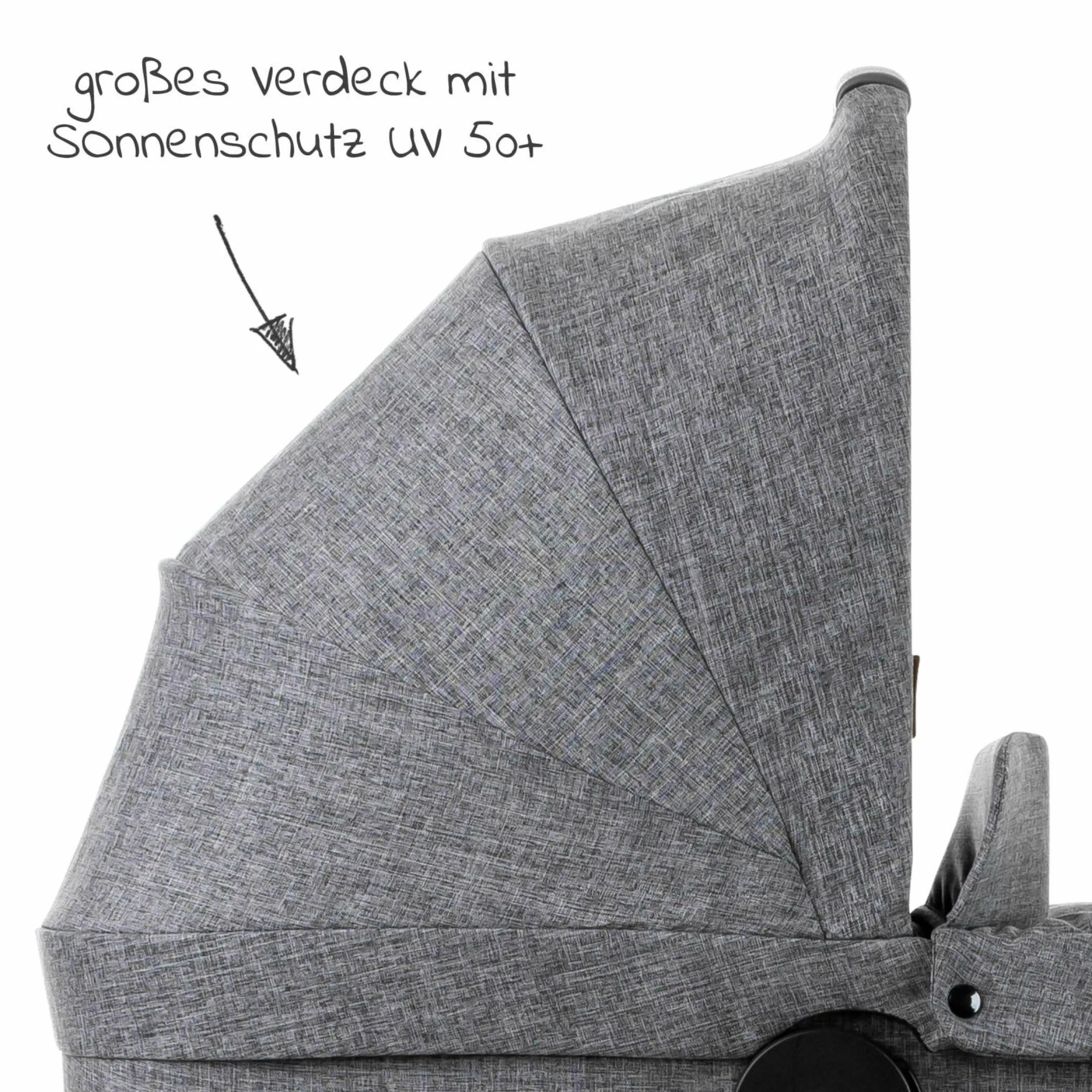 Babywanne für Buggy Flash - Woven Graphite