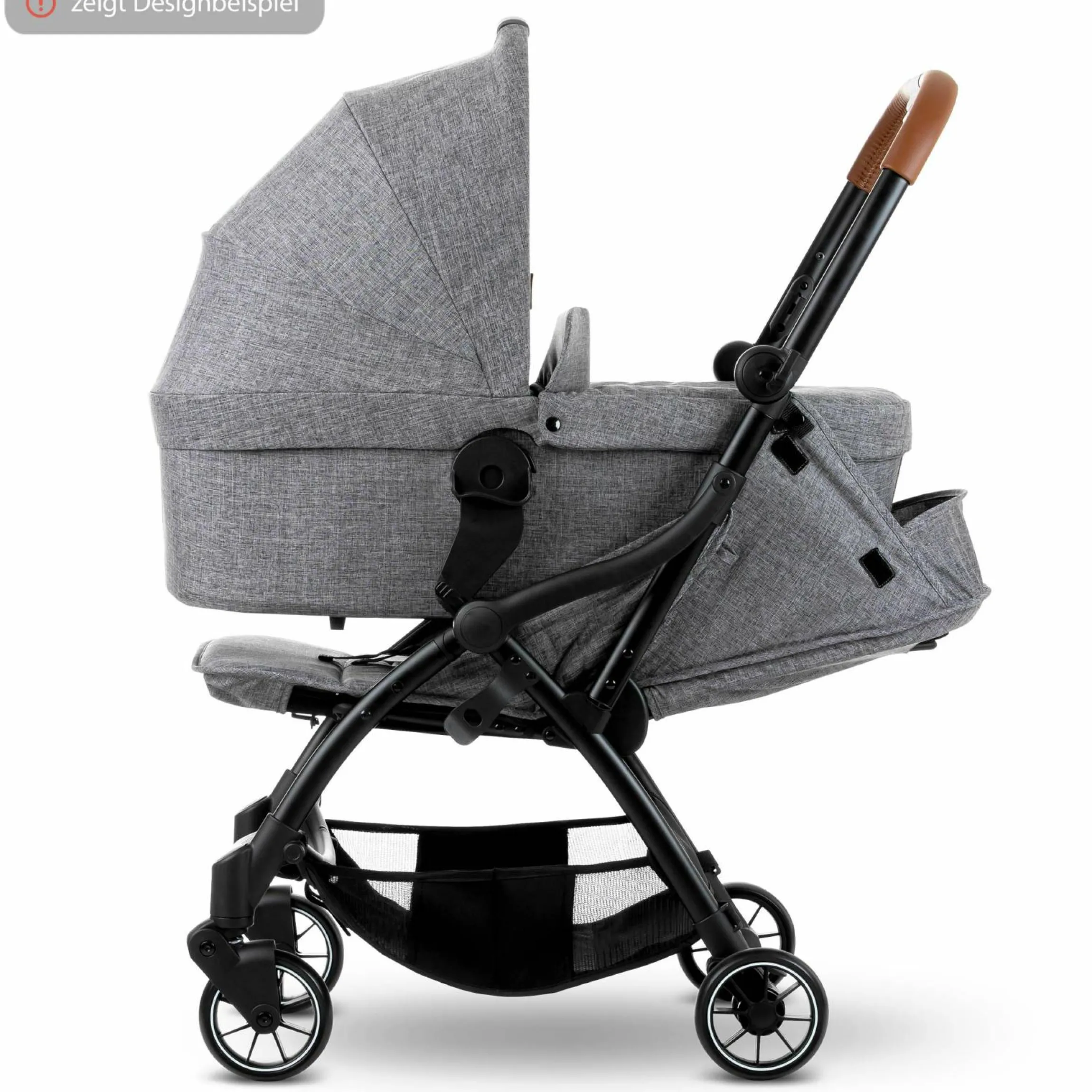 Babywanne für Buggy Flash - Woven Graphite