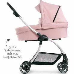 Babywanne für Eagle 4S Sportwagen - Pink Grey