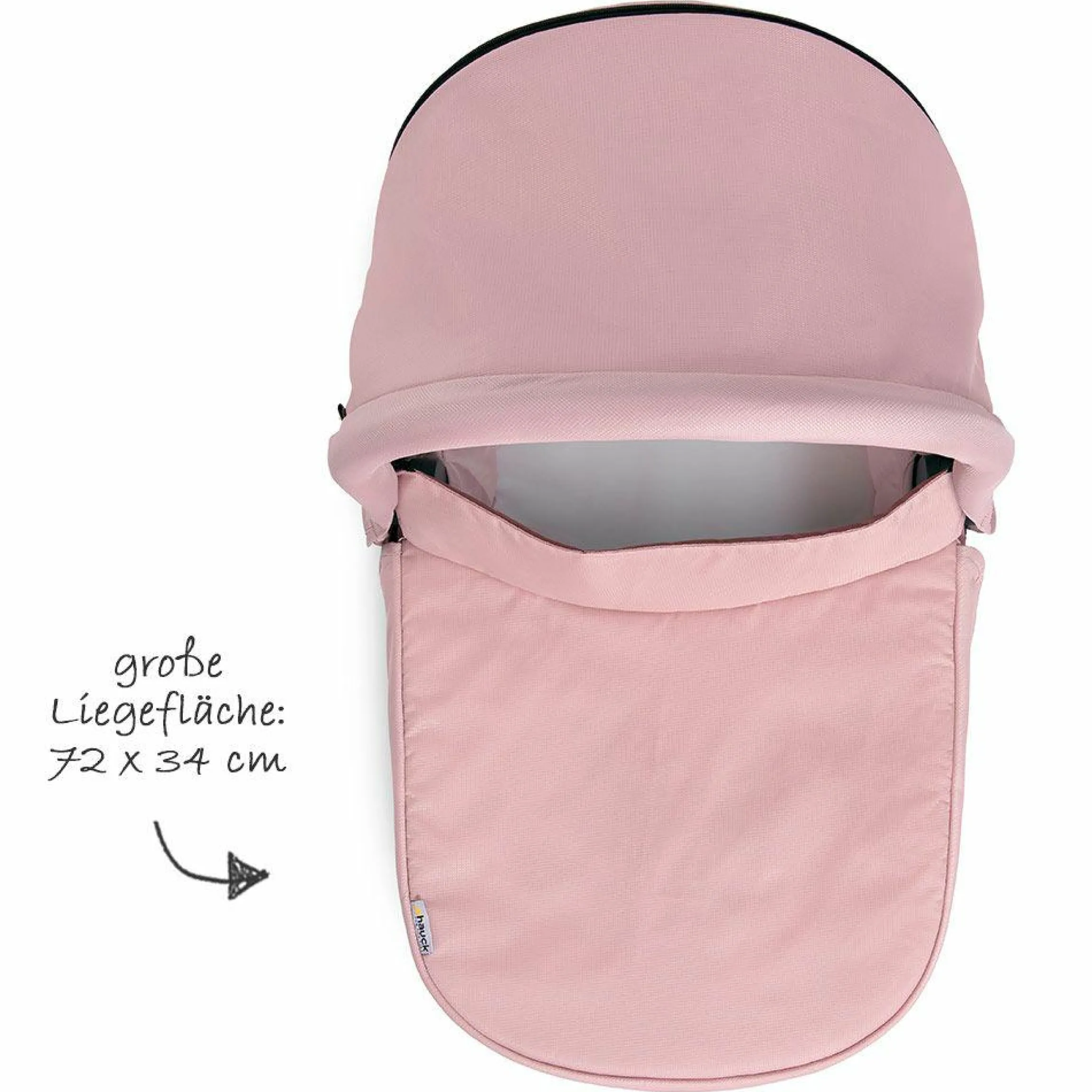 Babywanne für Eagle 4S Sportwagen - Pink Grey