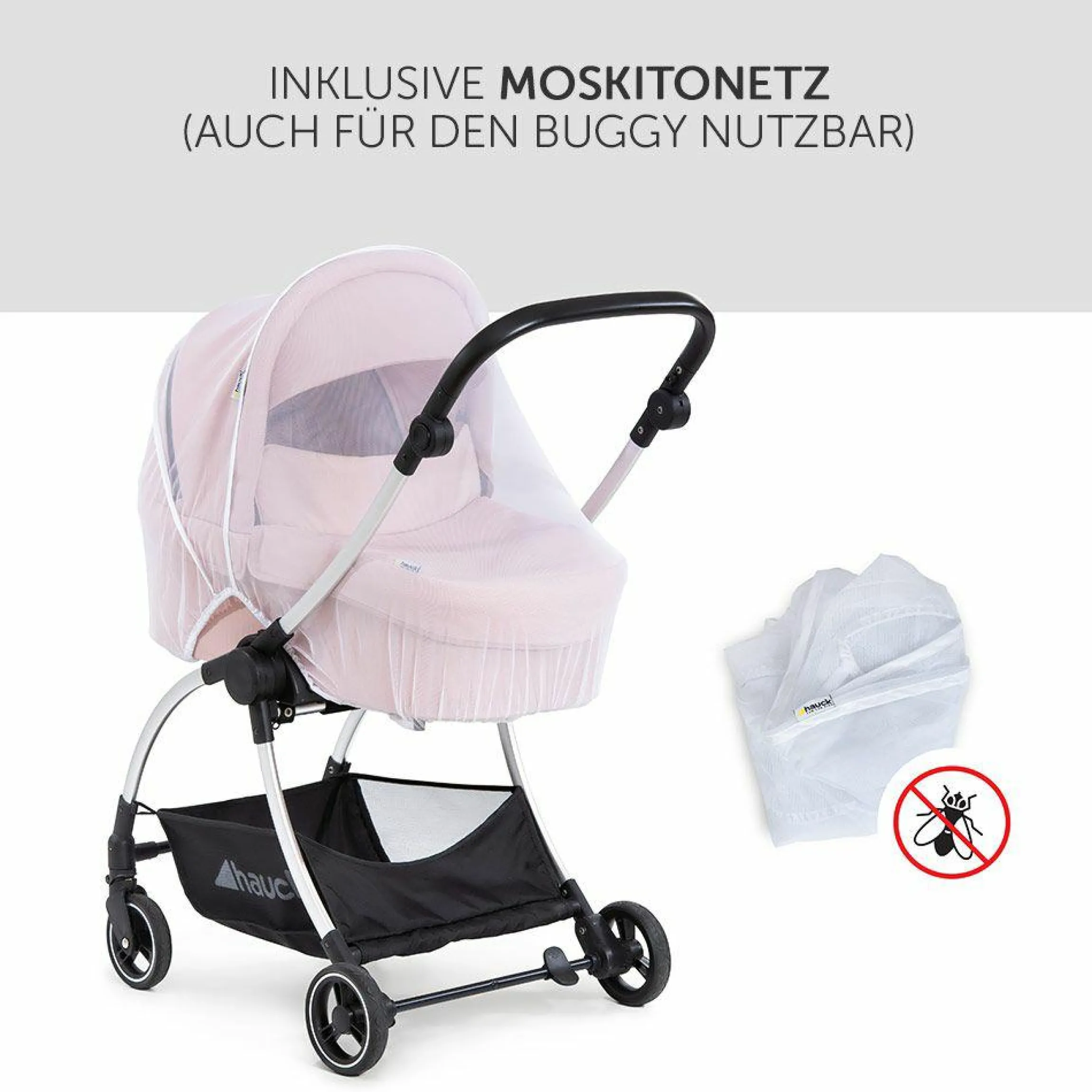 Babywanne für Eagle 4S Sportwagen - Pink Grey