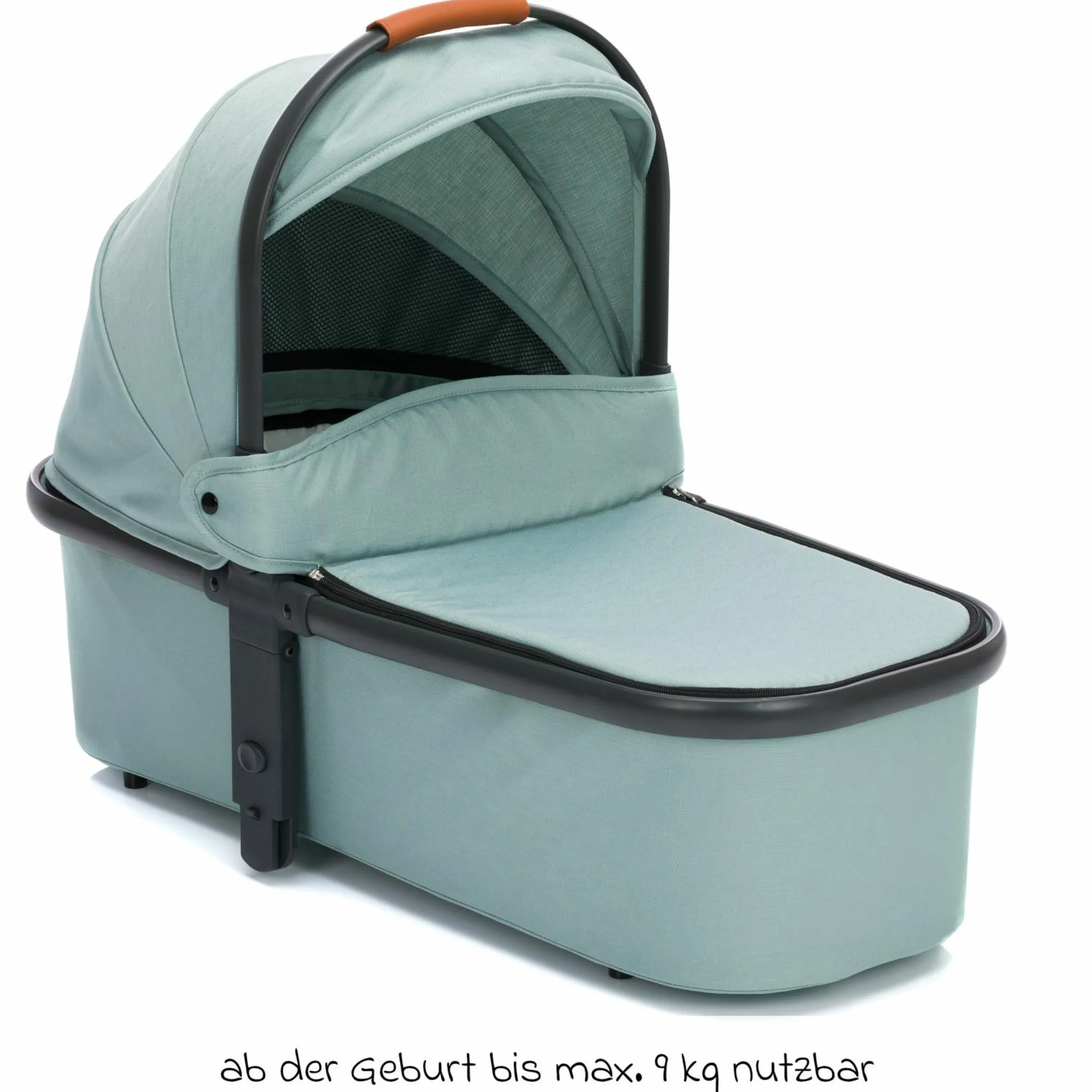 Babywanne für Jogger Run - Salbei Melange