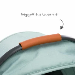Babywanne für Jogger Run - Salbei Melange