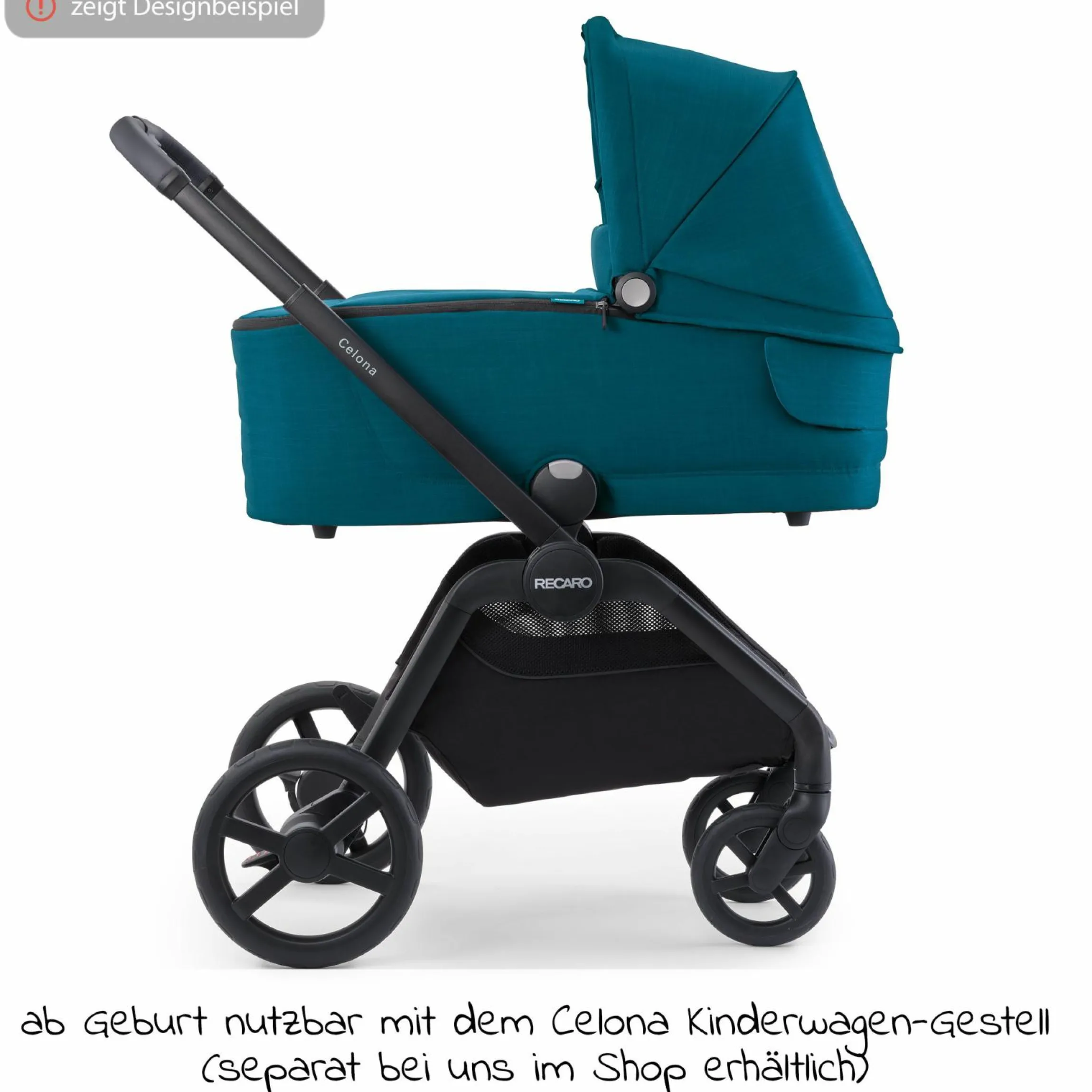 Babywanne für Sadena und Celona - Prime - Mat Black