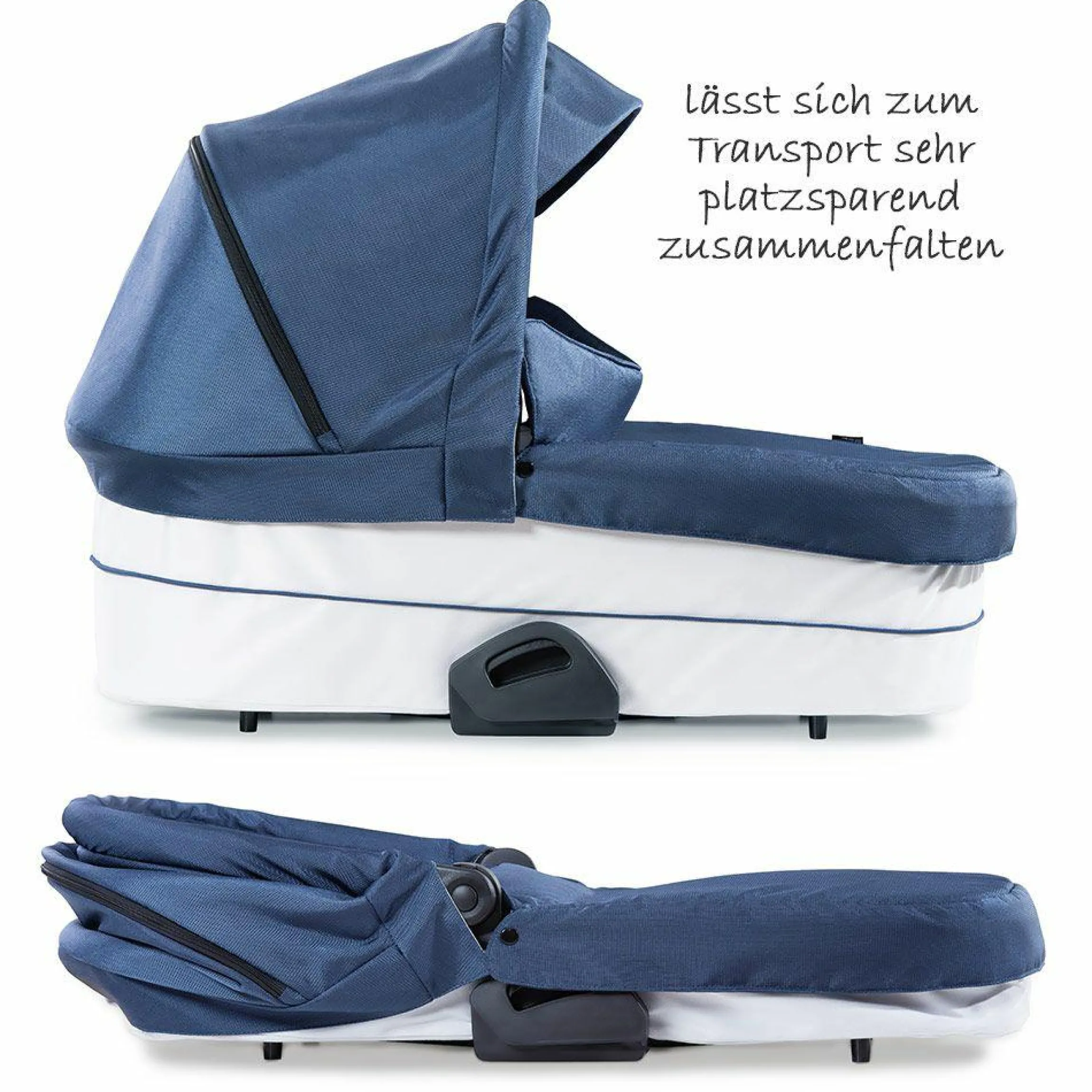 Babywanne für Saturn R Sportwagen - Denim Silver