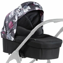 Babywanne für Saturn R und Mars Sportwagen - Wild Blooms Black