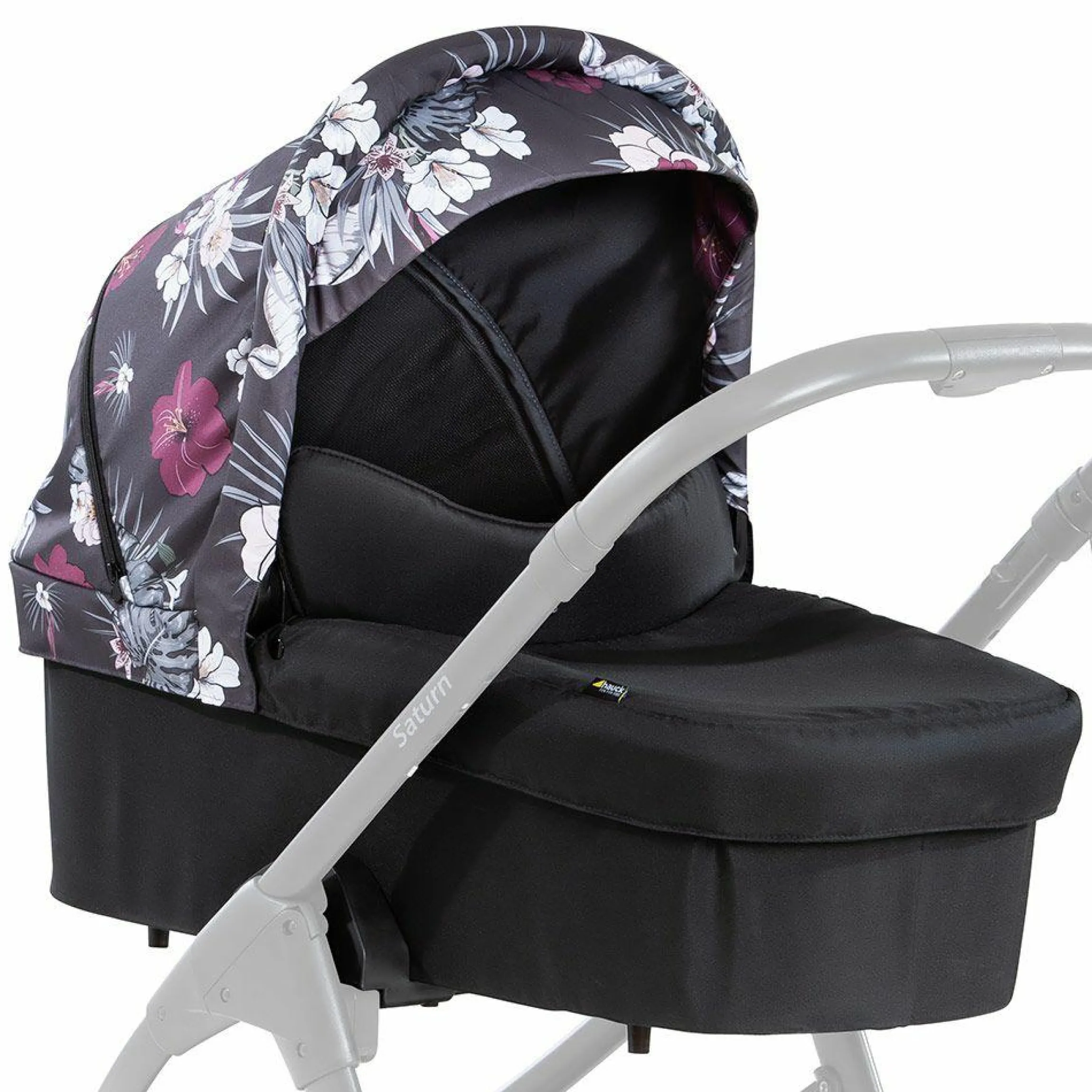 Babywanne für Saturn R und Mars Sportwagen - Wild Blooms Black