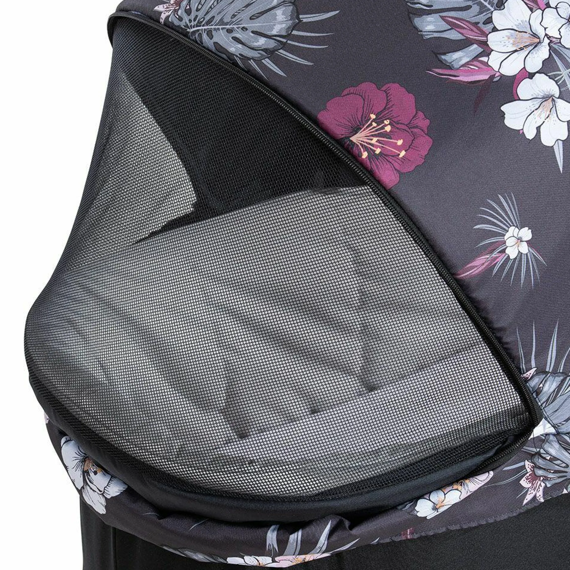 Babywanne für Saturn R und Mars Sportwagen - Wild Blooms Black