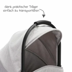 Babywanne für Zwillingswagen Duette - Grau
