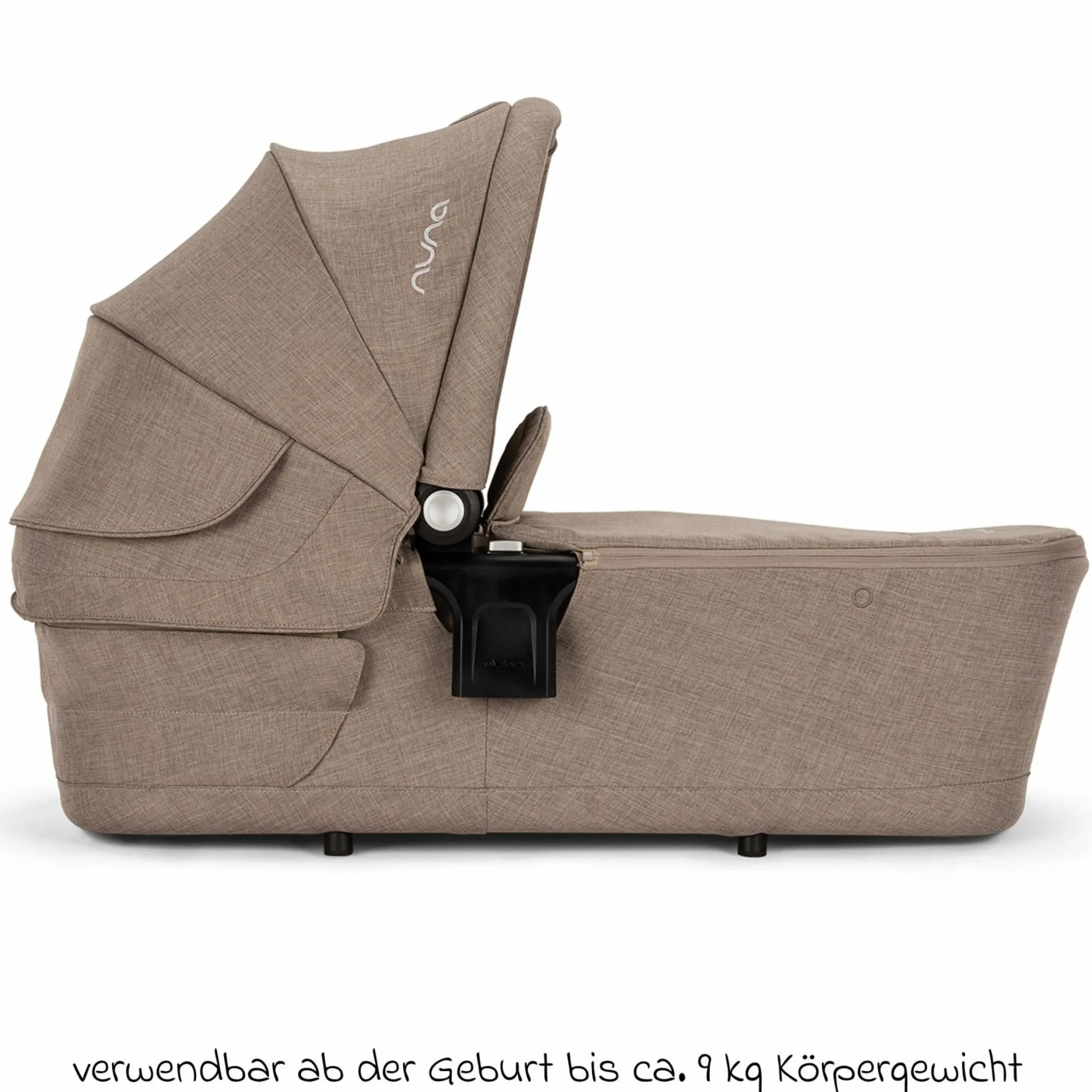 Babywanne LYTL faltbar für TRIV next, SWIV, TRVL ab Geburt bis 9 Monate mit Sichtschutz, Belüftungsfenster inkl. Matratze & Regenschutz - Cedar - Kollektion 2025