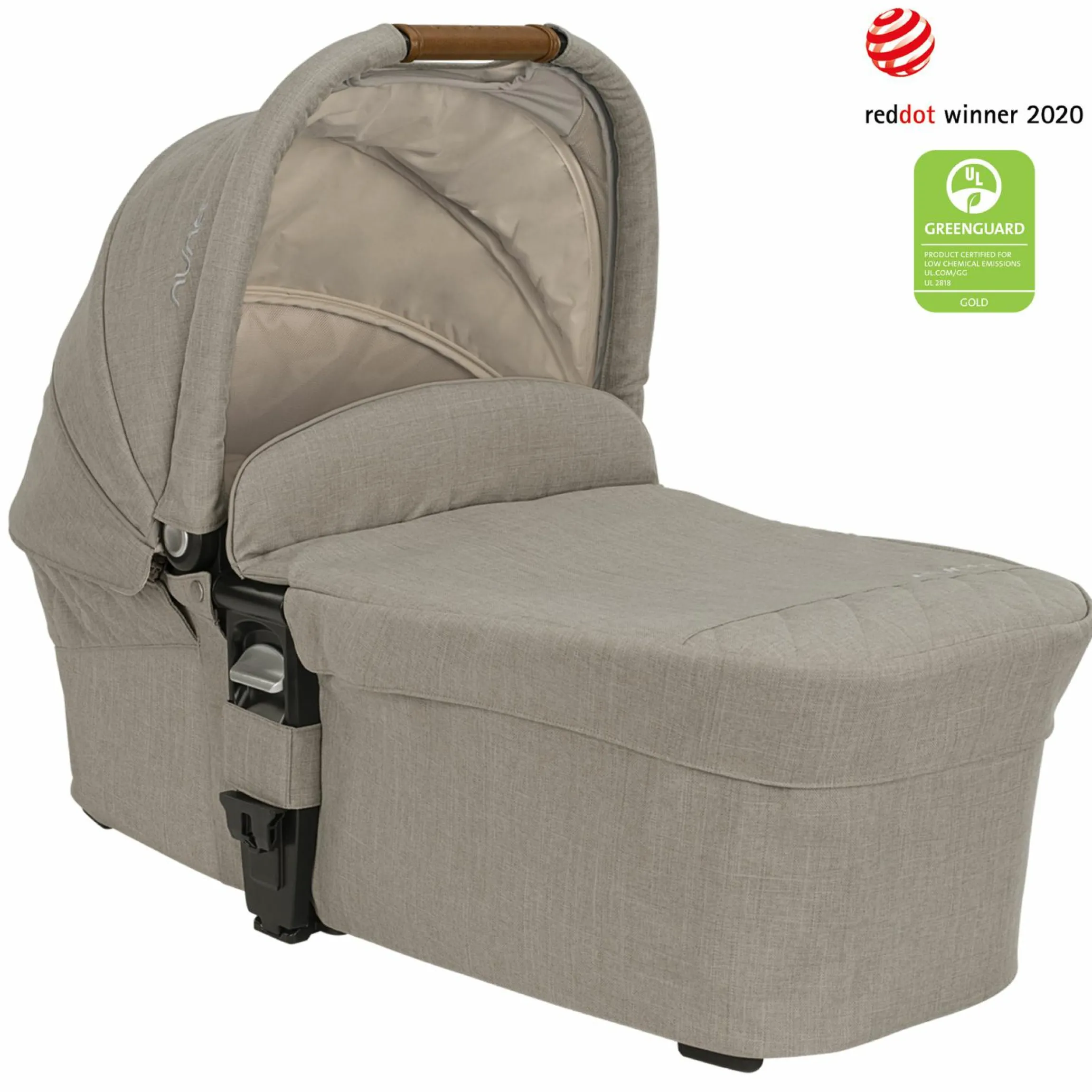 Babywanne MIXX next mit Mesh-Fenster für Kinderwagen Mixx next inkl. Matratze & Regenschutz - Hazelwood