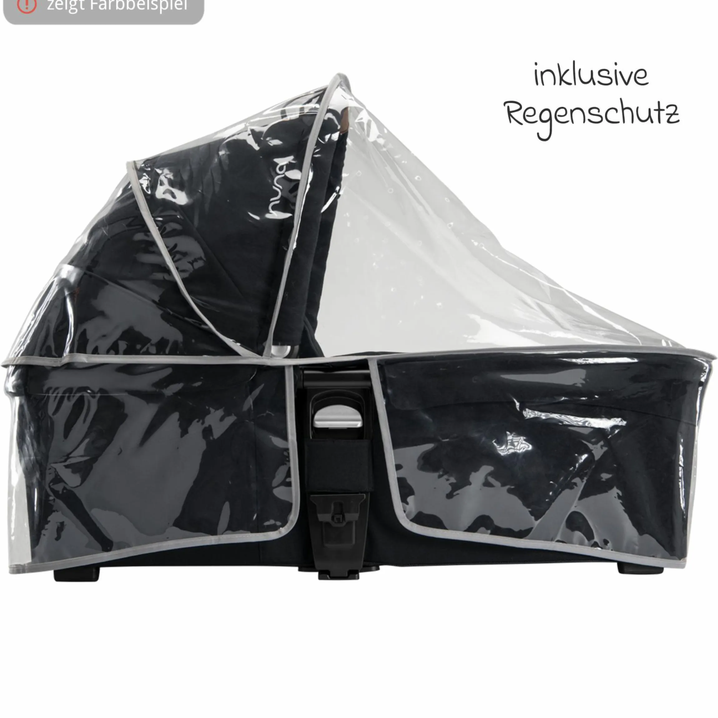 Babywanne MIXX next mit Mesh-Fenster für Kinderwagen Mixx next inkl. Matratze & Regenschutz - Hazelwood