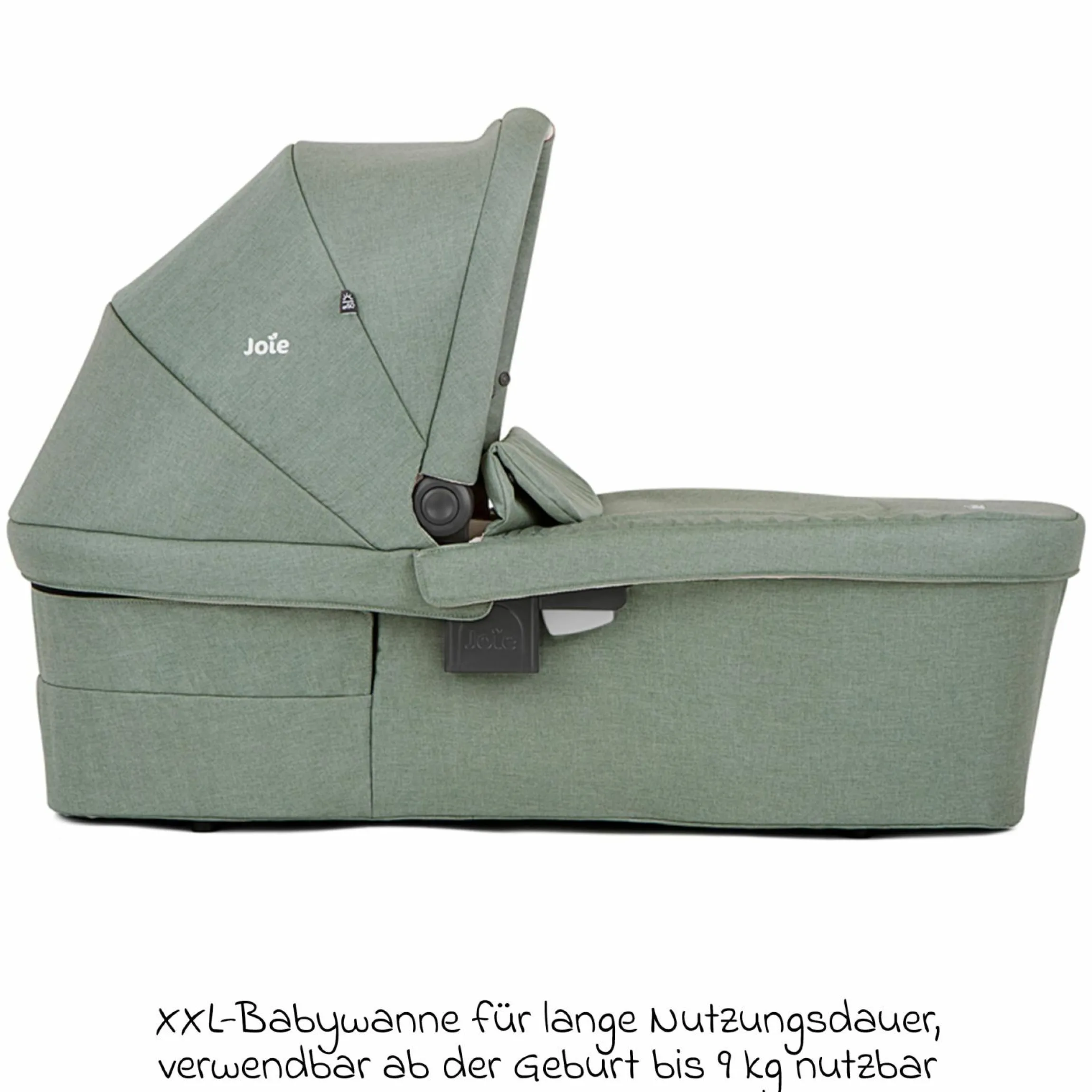 Babywanne Ramble XL ab Geburt - 9 Monate für Versatrax, Versatrax E ink. Regenschutz - Laurel