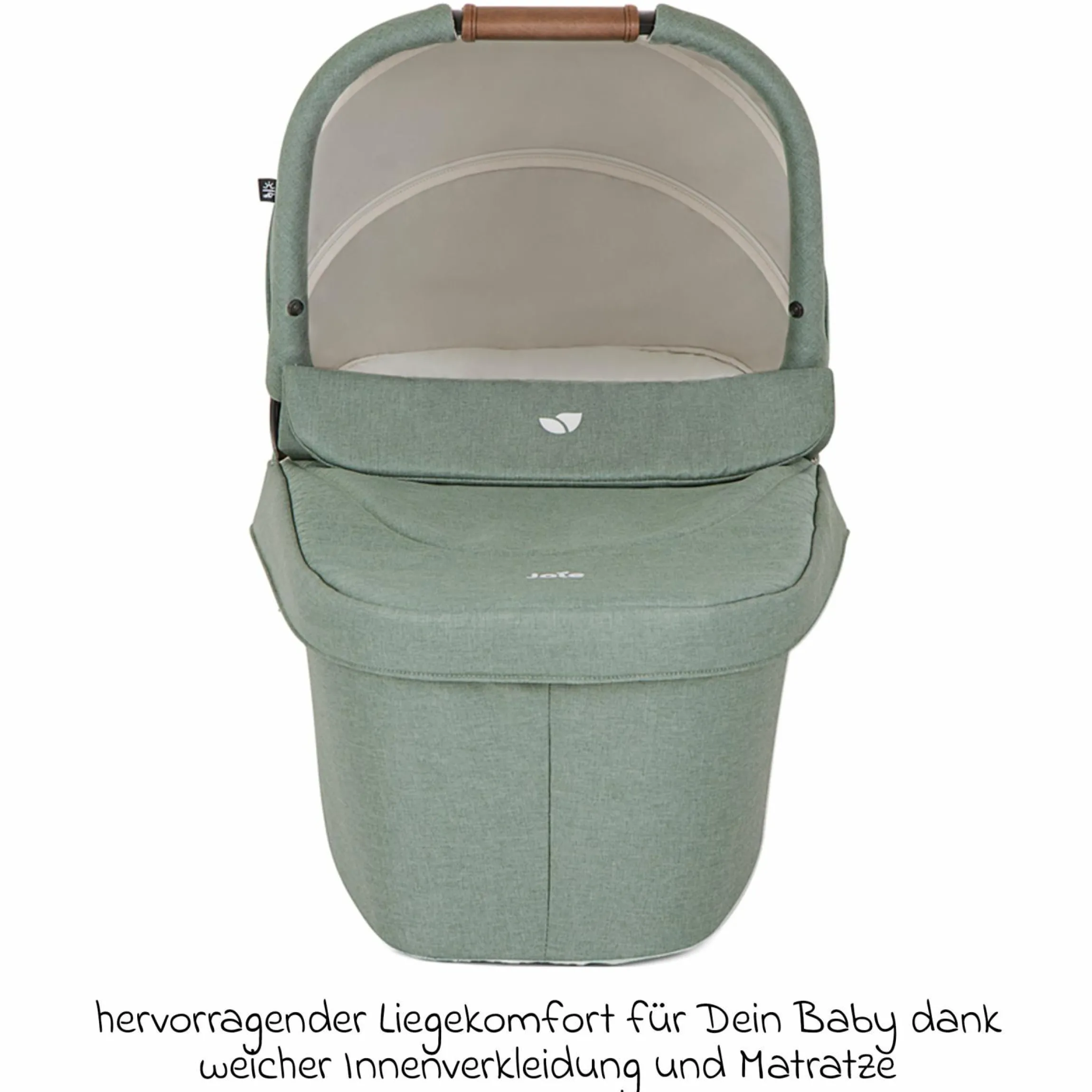 Babywanne Ramble XL ab Geburt - 9 Monate für Versatrax, Versatrax E ink. Regenschutz - Laurel