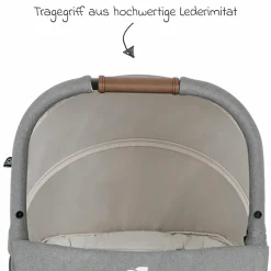 Babywanne Ramble XL ab Geburt - 9 Monate für Versatrax, Versatrax E ink. Regenschutz - Pebble