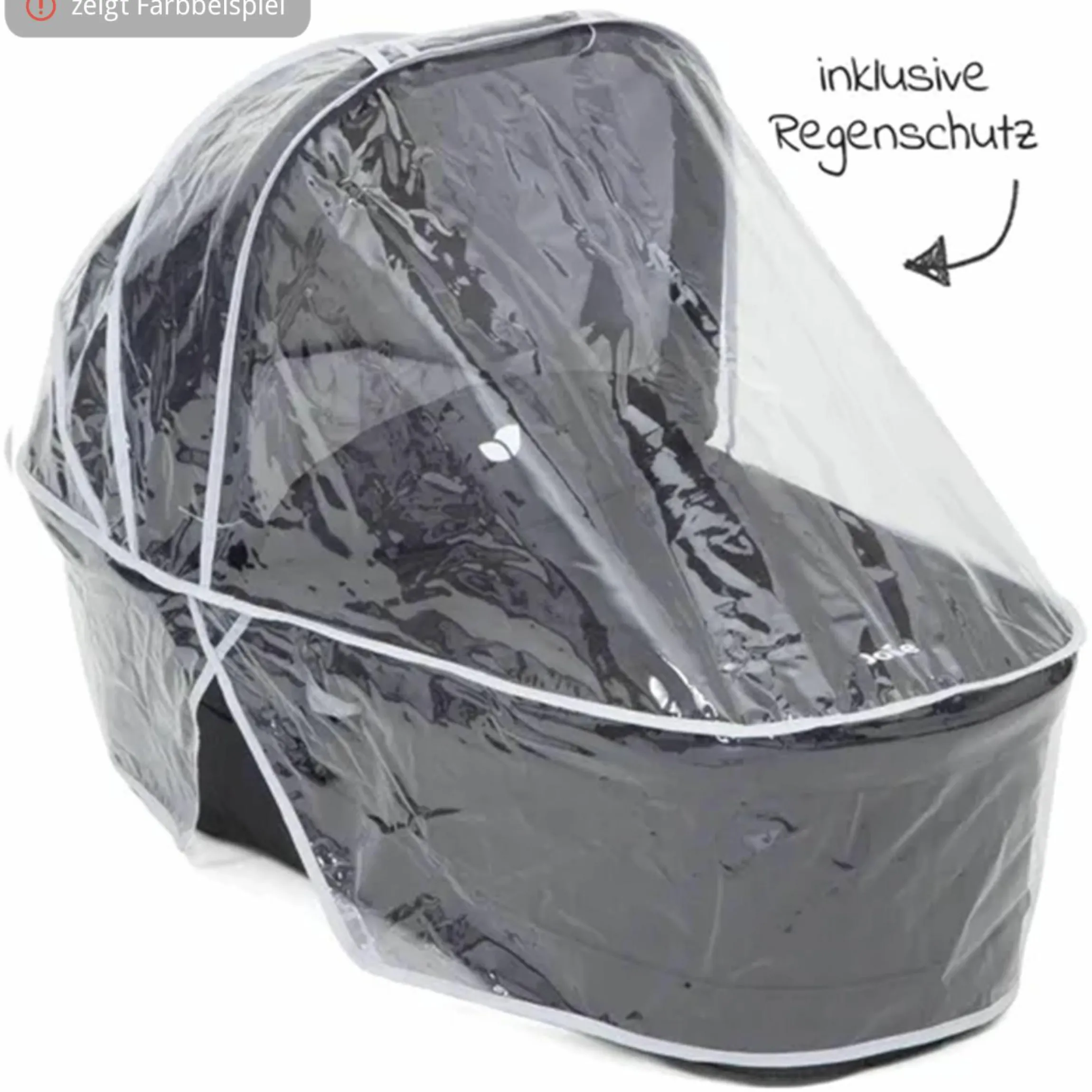 Babywanne Ramble XL ab Geburt - 9 Monate für Versatrax, Versatrax E ink. Regenschutz - Shale